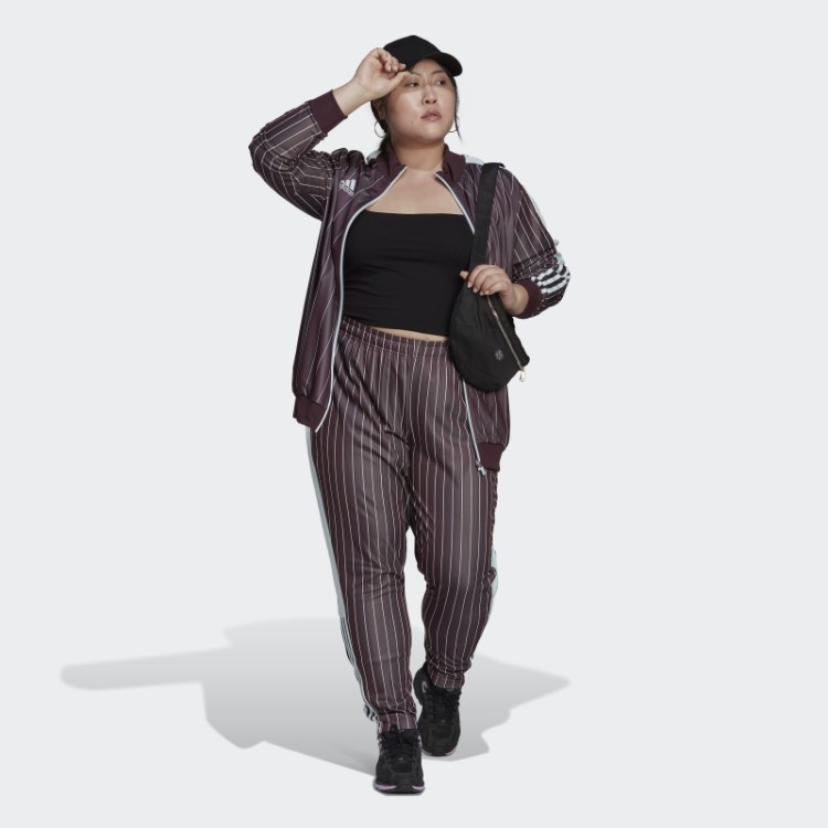 Calça Tiro (plus Size) Marrom Adidas