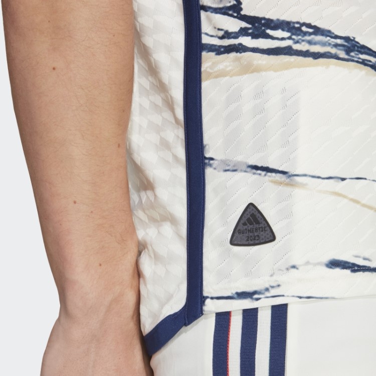 Itália 23 Away Camisa Autêntica Branca Adidas