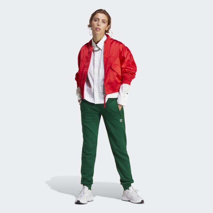 Calça Jogger Slim Verde Escuro Adidas Adicolor Essentials