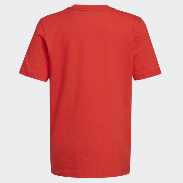 Camiseta Escarlate Adidas Ss Camo Logo