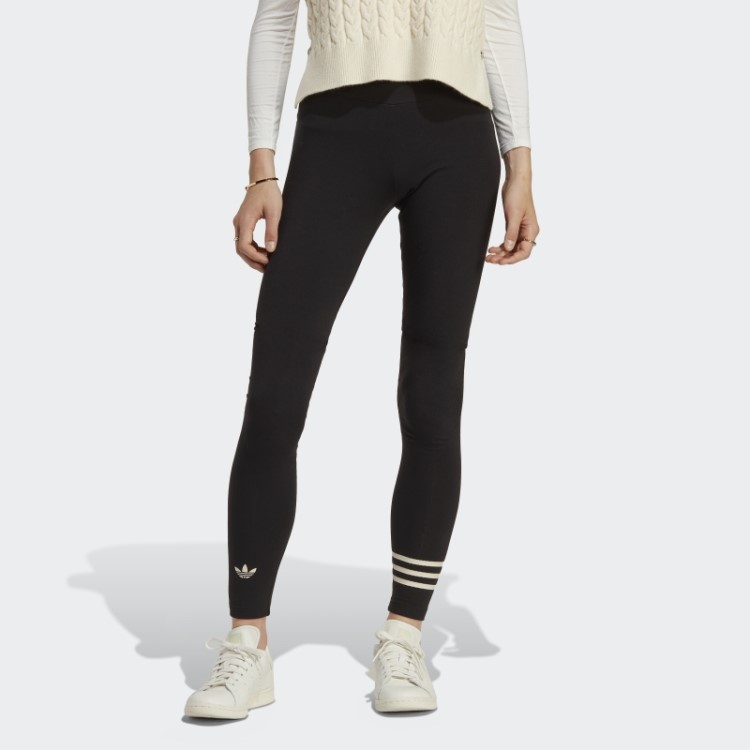 Leggings Adidas Adicolor Neuclassics De Comprimento Total (tamanho Grande) Preto