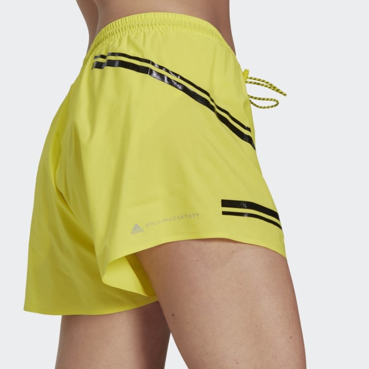 Short Amarelo Choque Fashion Adidas By Stella Mccartney Truepace