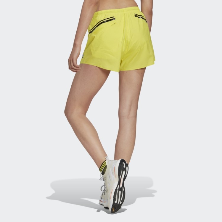 Short Amarelo Choque Fashion Adidas By Stella Mccartney Truepace