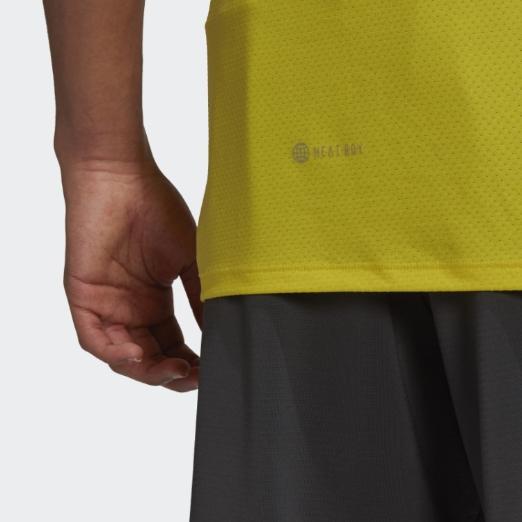 Projetado Para Treinamento Heat.rdy Hiit Tee Amarelo Adidas