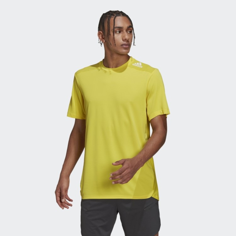 T-shirt Amarelo Designed 4 Training Heat.rdy Hiit Adidas