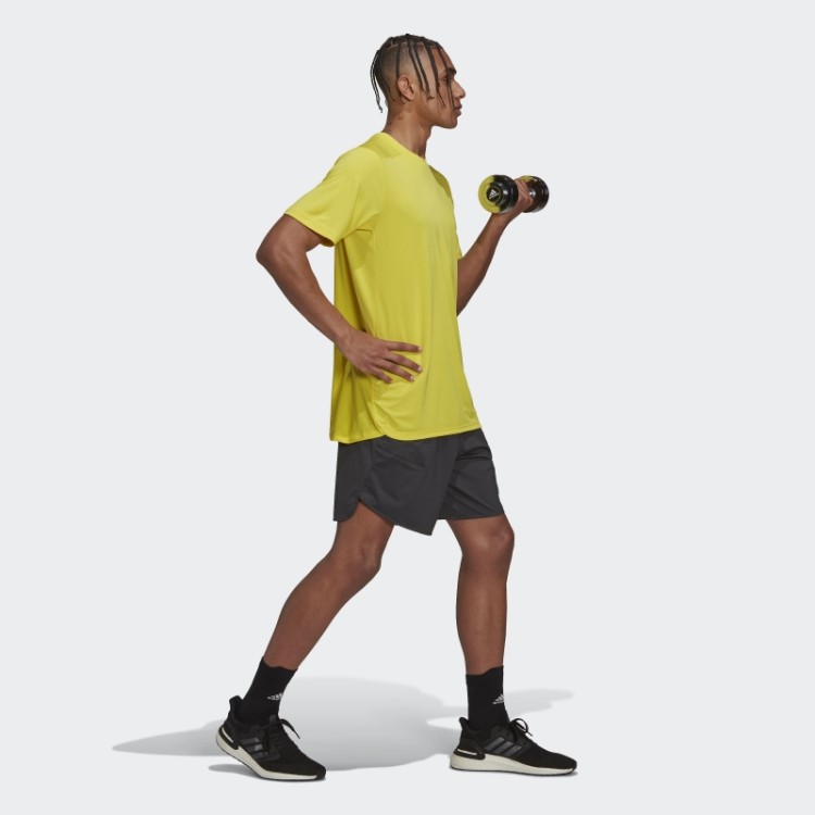 T-shirt Amarelo Designed 4 Training Heat.rdy Hiit Adidas