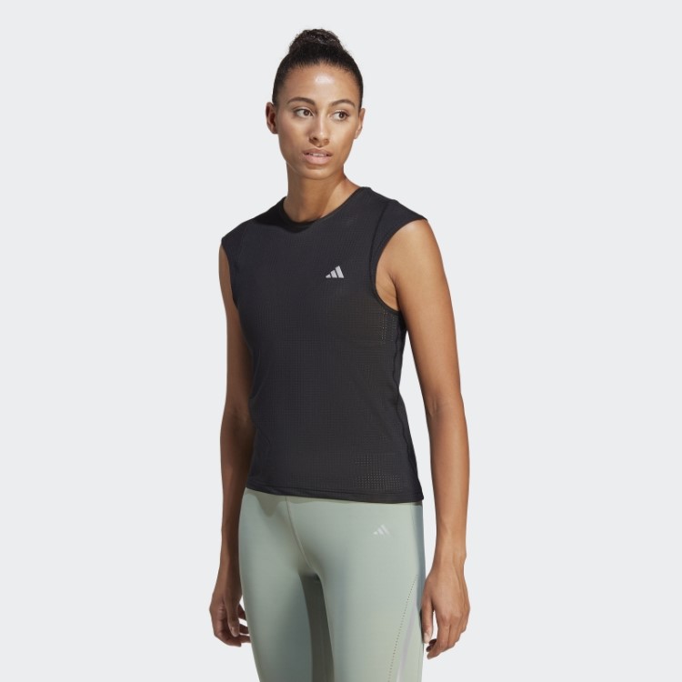 Camiseta Corrida Rápida Adidas Preta