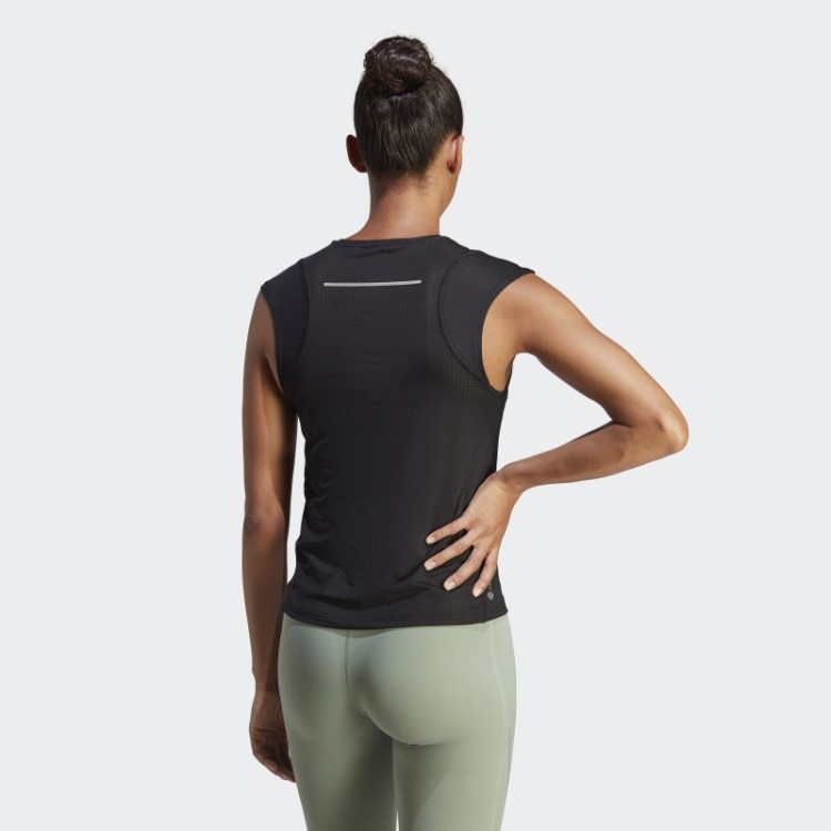 Camiseta Corrida Rápida Adidas Preta