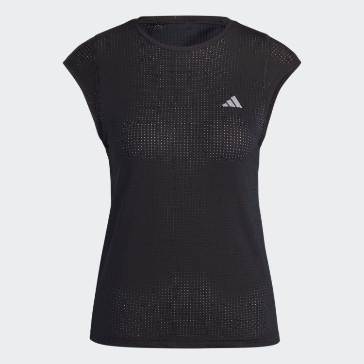 Camiseta Corrida Rápida Adidas Preta