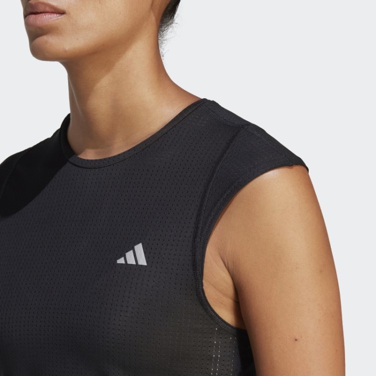 Camiseta Corrida Rápida Adidas Preta