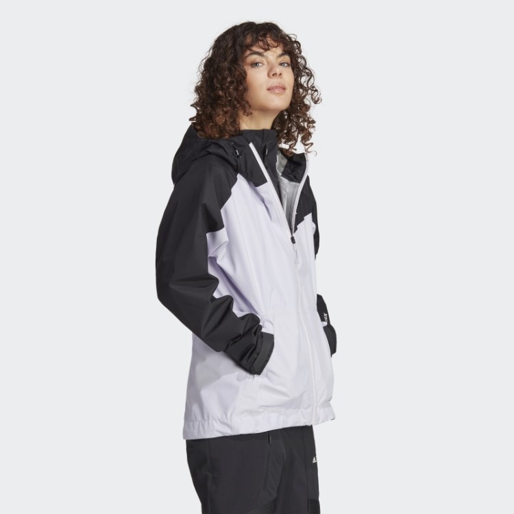 Jaqueta De Chuva Silver Dawn Terrex Xperior Gore-tex Paclite Adidas