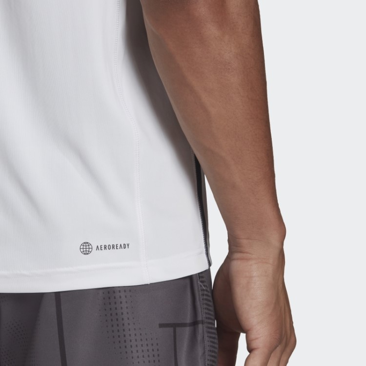 Camiseta Club Tennis Estampada Branca Adidas
