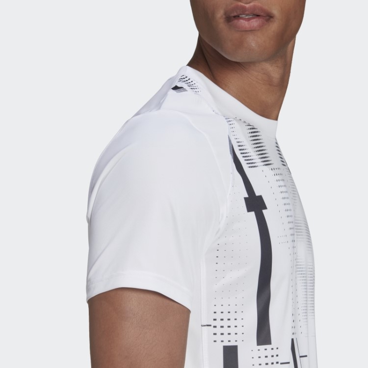 Camiseta Club Tennis Estampada Branca Adidas