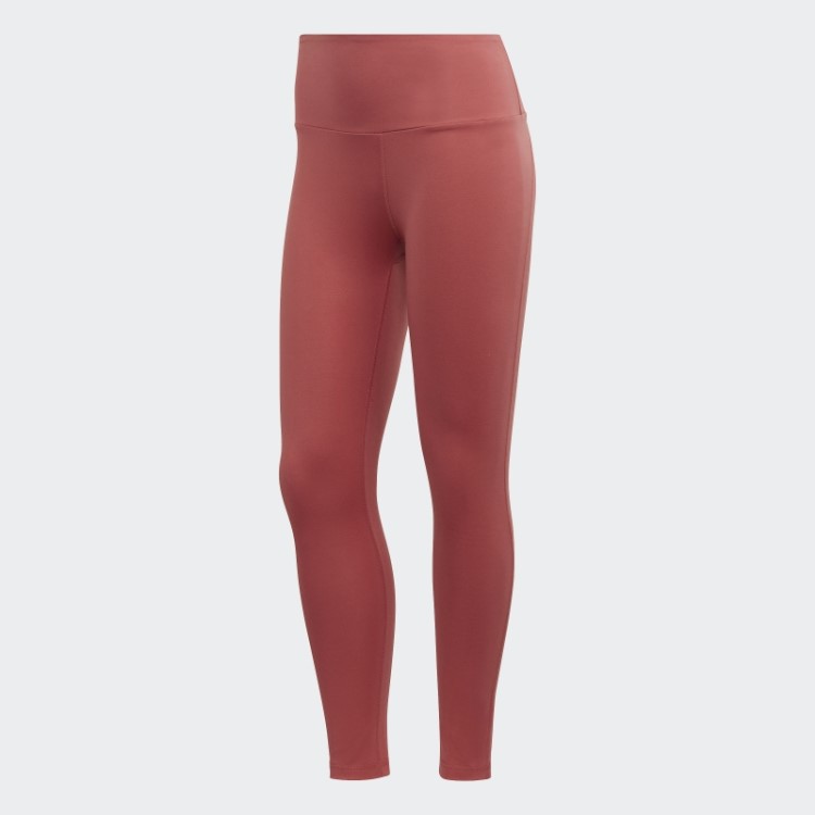 Leggings De Cintura Alta Adidas Red Yoga Essentials Estilosas