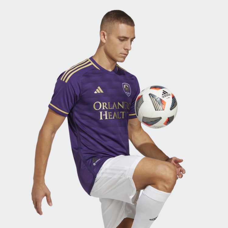 Orlando City 23/24 Home Autêntico Jersey Rico Roxo Adidas