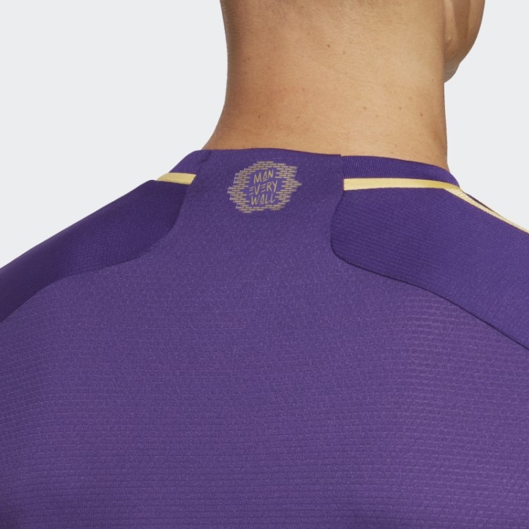 Orlando City 23/24 Home Autêntico Jersey Rico Roxo Adidas