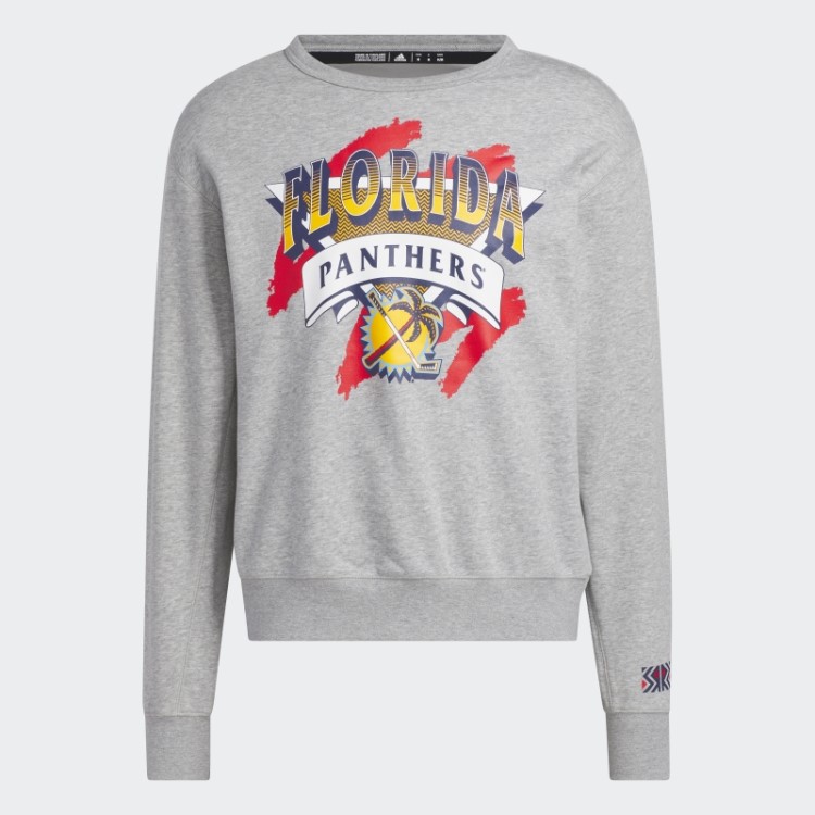 Adidas Moletom Cinza Médio Panteras Vintage Tripulação