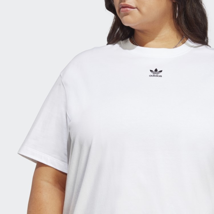 Camiseta Adicolor Essentials (tamanho Grande) Adidas Branca