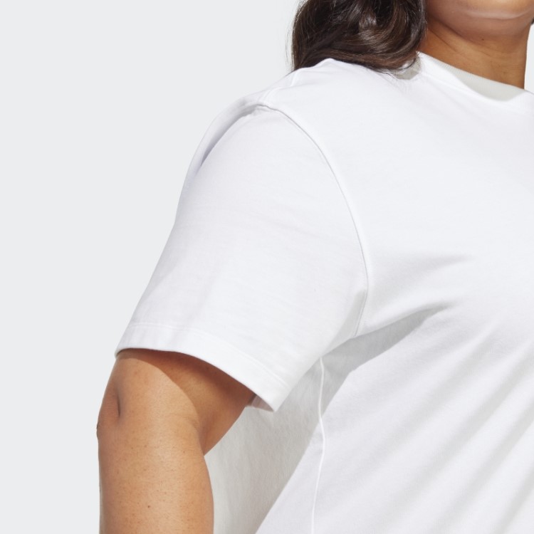 Camiseta Adicolor Essentials (tamanho Grande) Adidas Branca