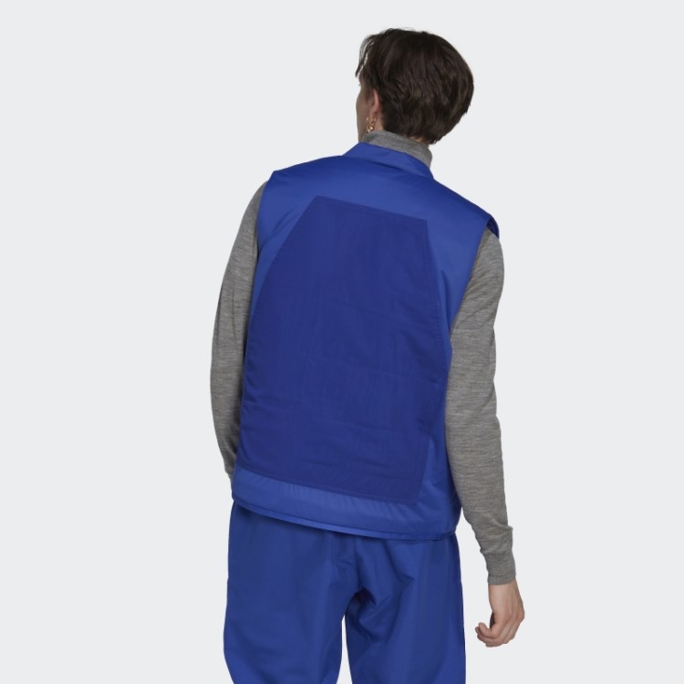 Colete Puffer Azul Adidas