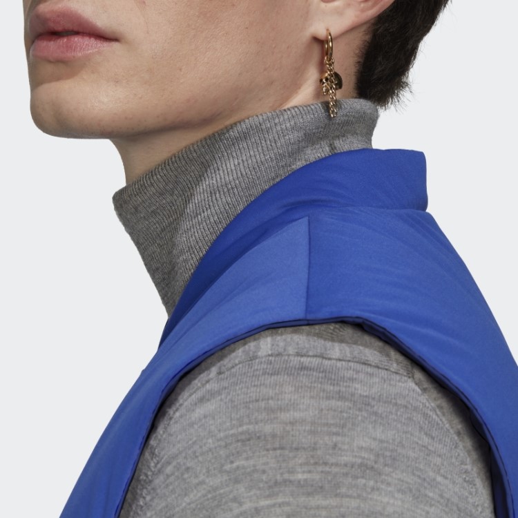 Colete Puffer Azul Adidas