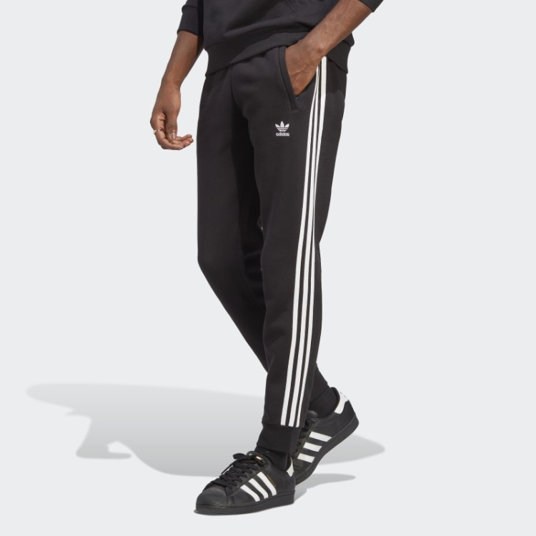 Calça Adicolor Classics Com As Três Listras Preta Adidas