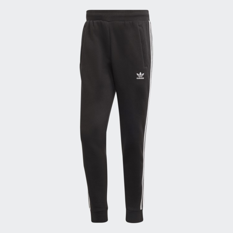 Calça Adicolor Classics Com As Três Listras Preta Adidas