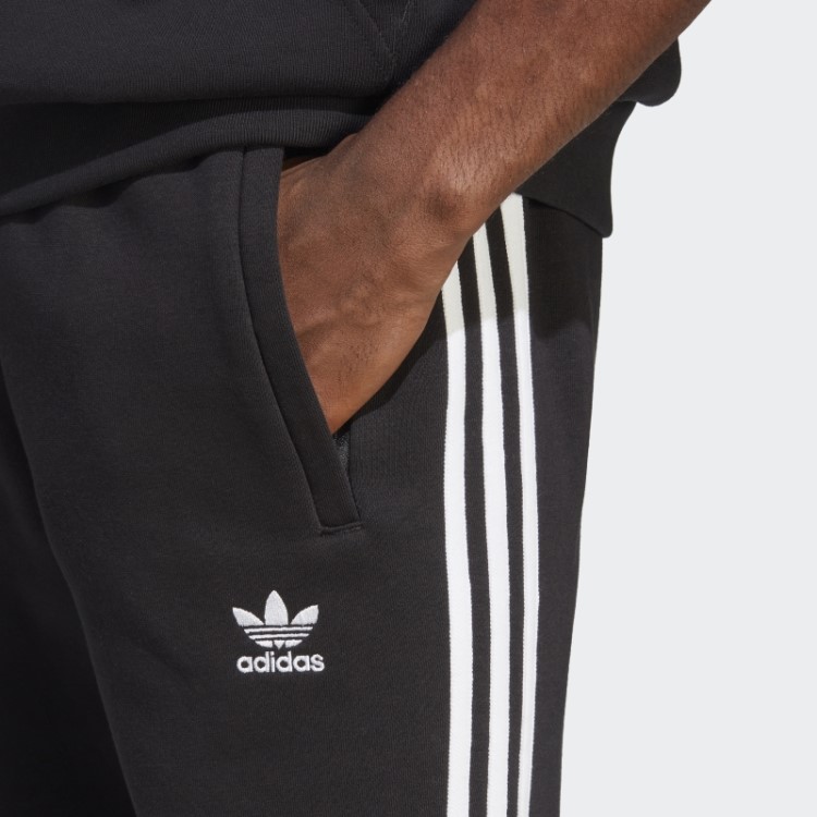 Calça Jogger Preta Adidas Adicolor Classics Com As Três Listras