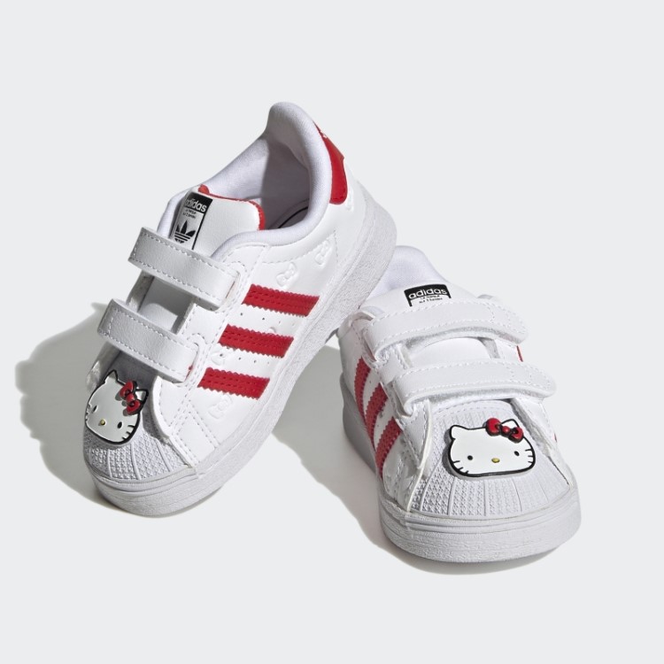 Sapatos Pretos Adidas Superstar Moda