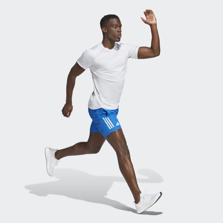 Bermuda De Corrida Azul Boston Marathon 2023 Adidas