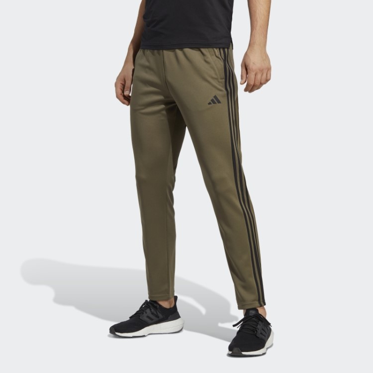 Calça Jogger De Treino Com As Três Listras Train Essentials Olive Adidas