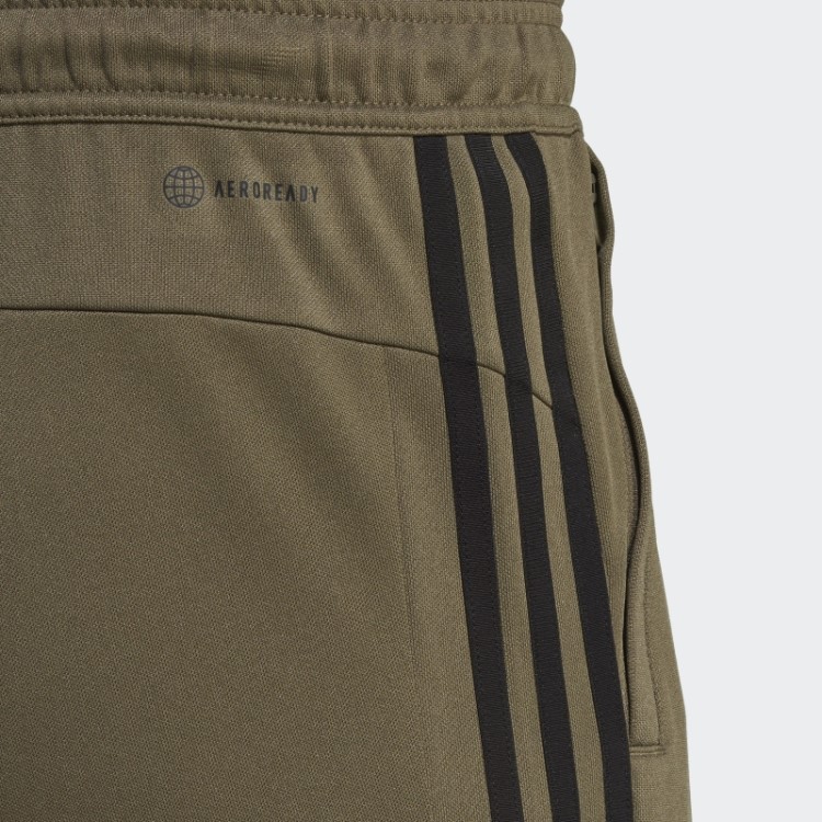 Calça Jogger De Treino Com As Três Listras Train Essentials Olive Adidas