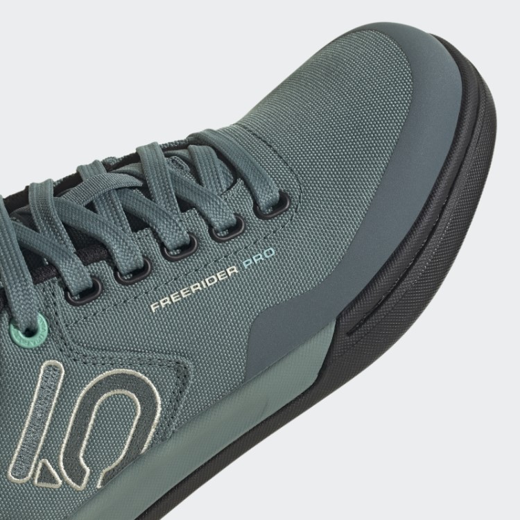 Tênis De Mountain Bike Adidas Hazy Emerald Five Ten Freerider Pro Canvas