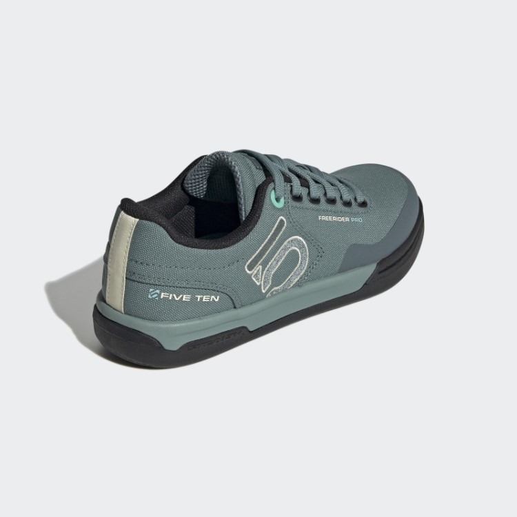 Tênis De Mountain Bike Adidas Hazy Emerald Five Ten Freerider Pro Canvas