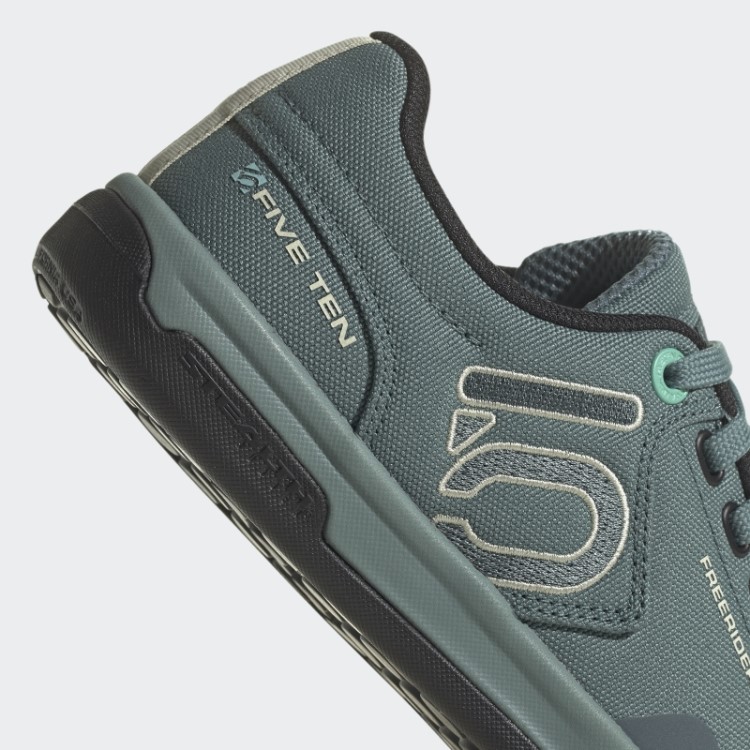 Tênis De Mountain Bike Adidas Hazy Emerald Five Ten Freerider Pro Canvas