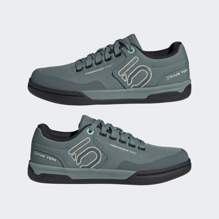 Tênis De Mountain Bike Five Ten Freerider Pro Canvas Hazy Esmeralda Adidas