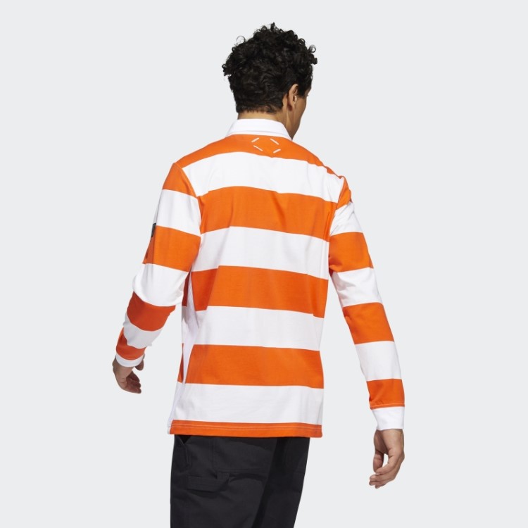 Camisa Polo Manga Longa Branca Adidas Adicross