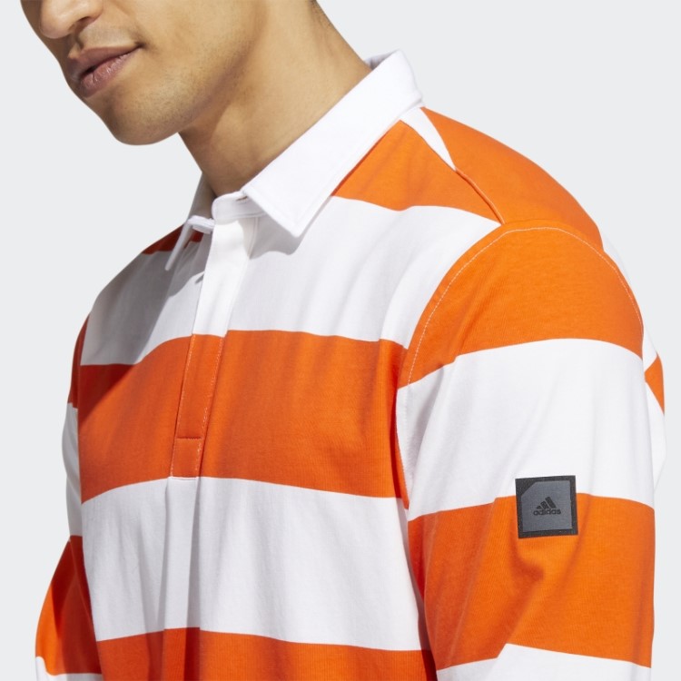 Camisa Polo Manga Longa Branca Adidas Adicross