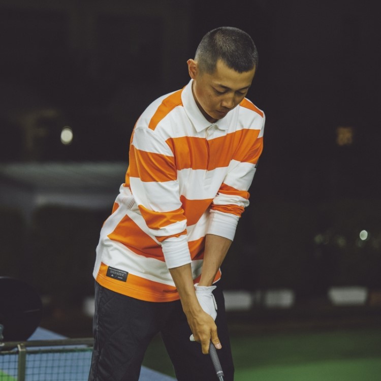 Camisa Polo Manga Longa Branca Adidas Adicross