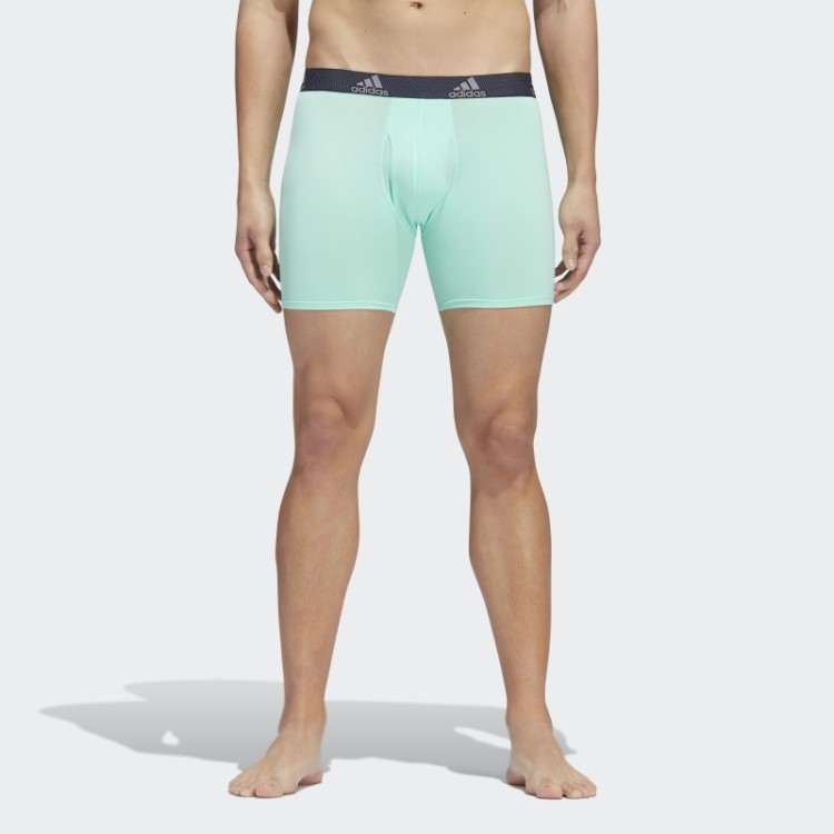 Cueca Boxer Performance Adidas Perfeita 3 Pares