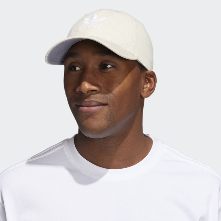 Chapéu Branco Descontraído Com Alça Adidas