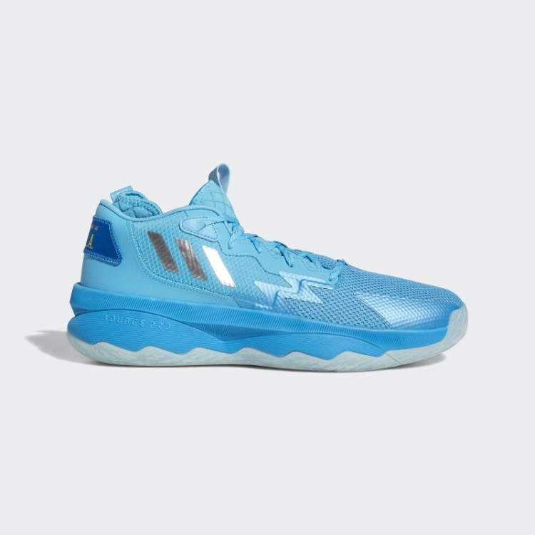 Tênis De Basquete Adidas Dame 8 Ciano