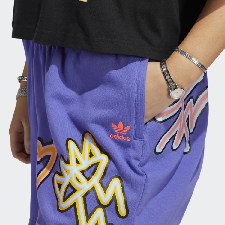 Amor Roxo Une Shorts Soltos (plus Size) Adidas