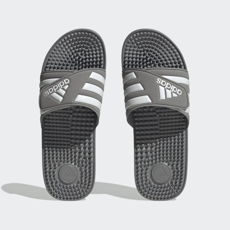 Adissage Slides Cinza Adidas