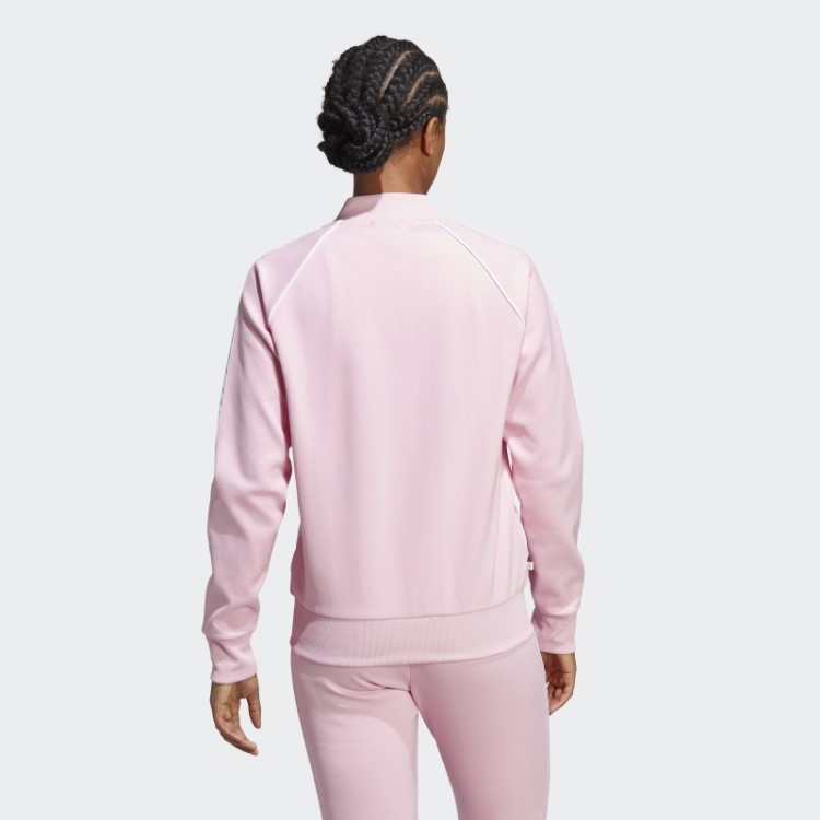 Jaqueta Adidas Adicolor Classics Sst Rosa Verdadeiro
