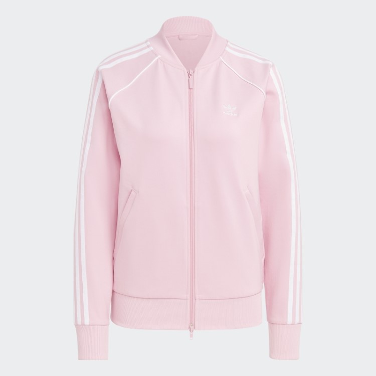 Jaqueta Adidas Adicolor Classics Sst Rosa Verdadeiro