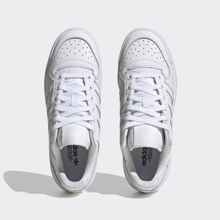 Tênis Branco Adidas Forum Com Listras Ousadas