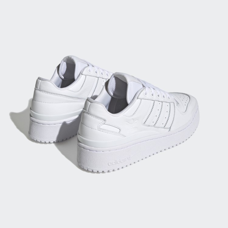 Tênis Branco Adidas Forum Com Listras Ousadas