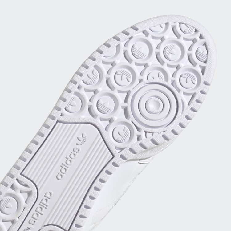 Tênis Branco Adidas Forum Com Listras Ousadas