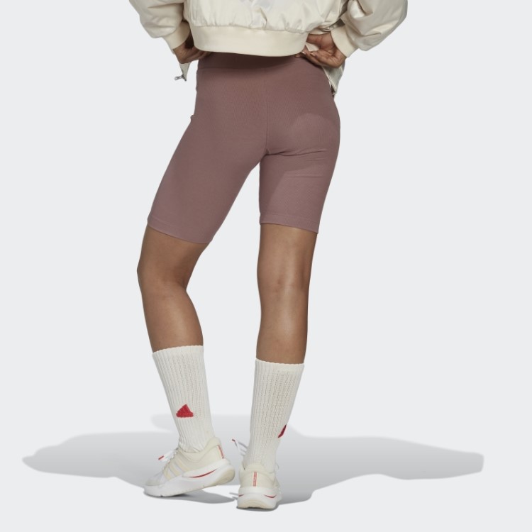 Shorts Roxos Adidas Rib Biker